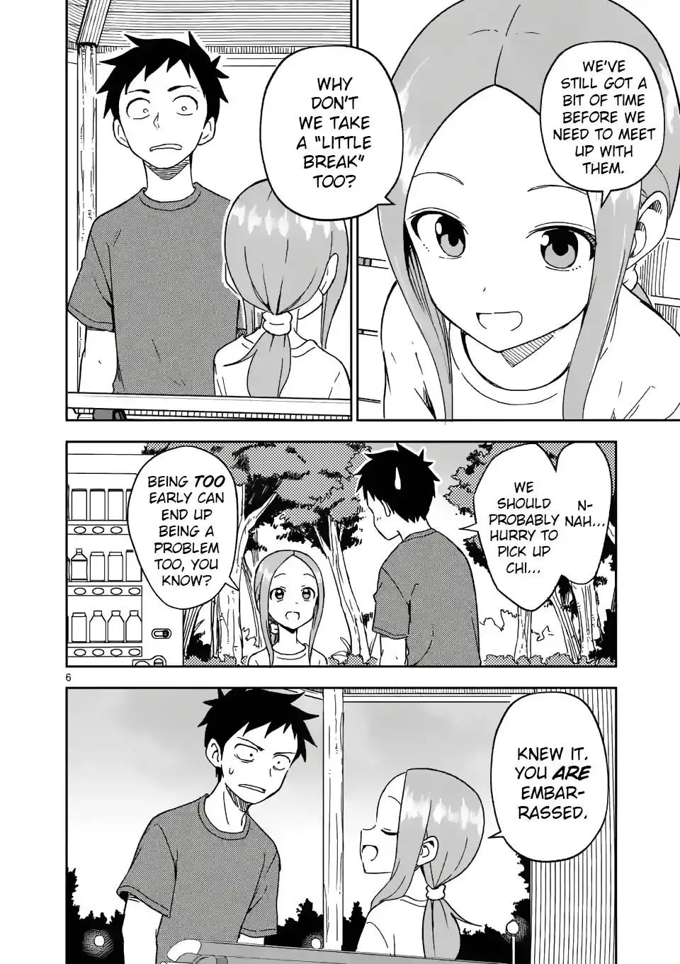 Karakai Jouzu no (Moto) Takagi-san Chapter 195 6